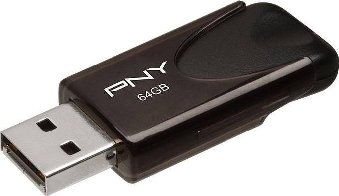 Image du produit PNY Attaché 4 (64 Go, USB-A, USB 2.0)
