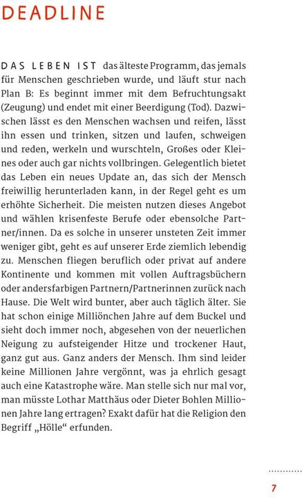 Valeurs nutritives et ingrédients Überleben ab 70 (Allemand, Peter Buchkov, 2017)