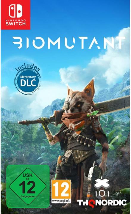 Actual product image THQ Biomutant (Switch, Switch Lite, Switch OLED, DE)