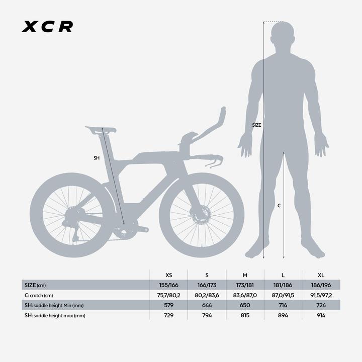 Image du produit Van rysel Xcr Triathlon Ultegra Di2 Blanc Holographique