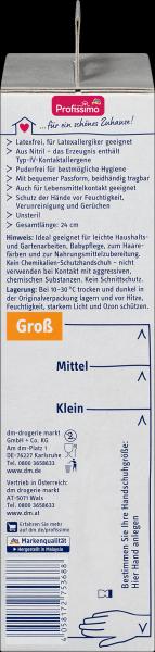 Produktbild dm Profissimo Einmal-Handschuhe (L)