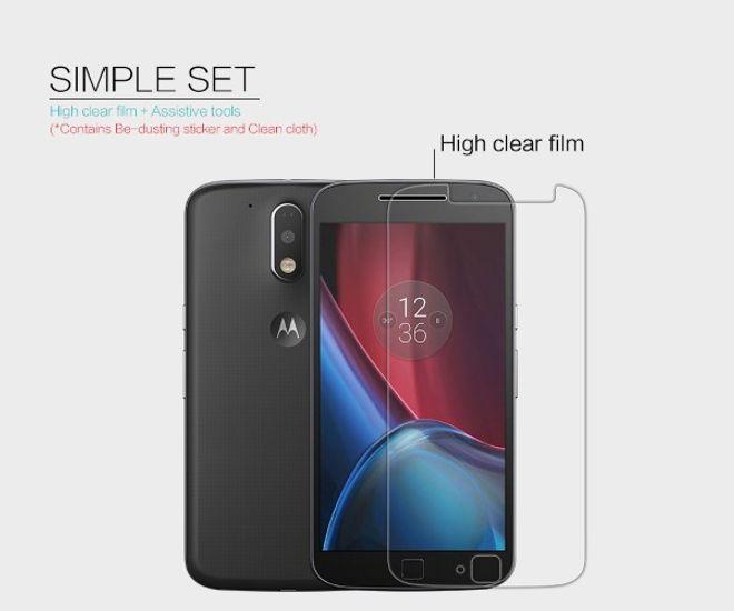 Actual product image Nillkin Super Clear (1 Piece, Motorola Moto G4 Plus)