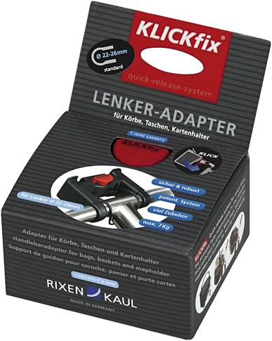 Actual product image KlickFix Handlebar adapter standard Ø 22-26mm