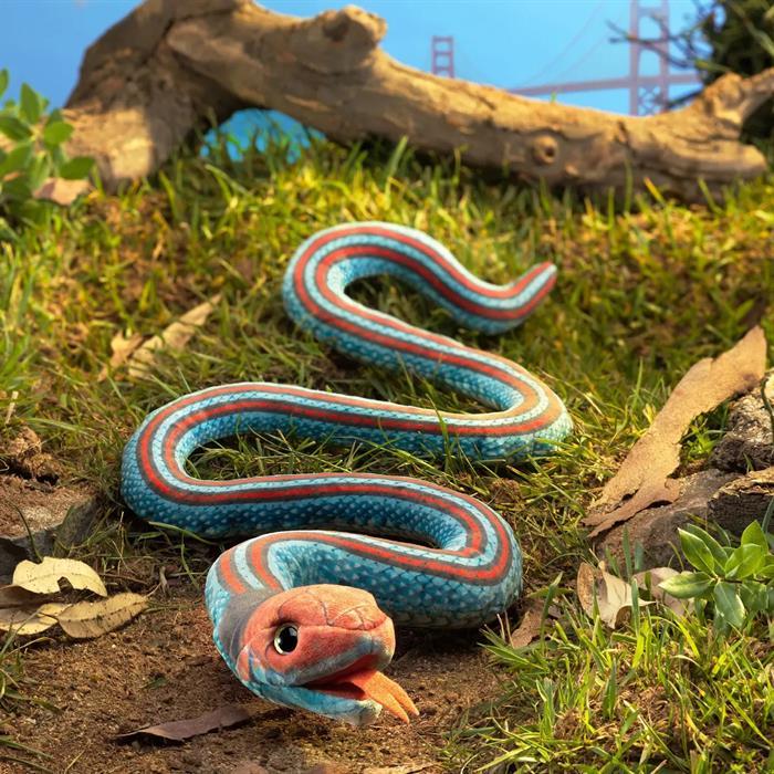 Actual product image Folkmanis San Francisco Garter Snake