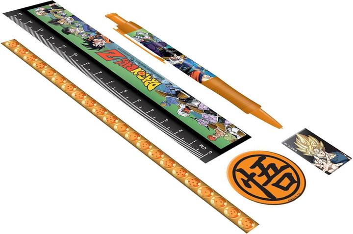 Actual product image Dragon Ball Z Characters Stationery Set (Colored, 1 x)