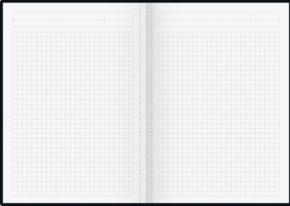 Immagine prodotto König & Ebhardt Notizbuch (A5, Quadretti, Copertina rigida)