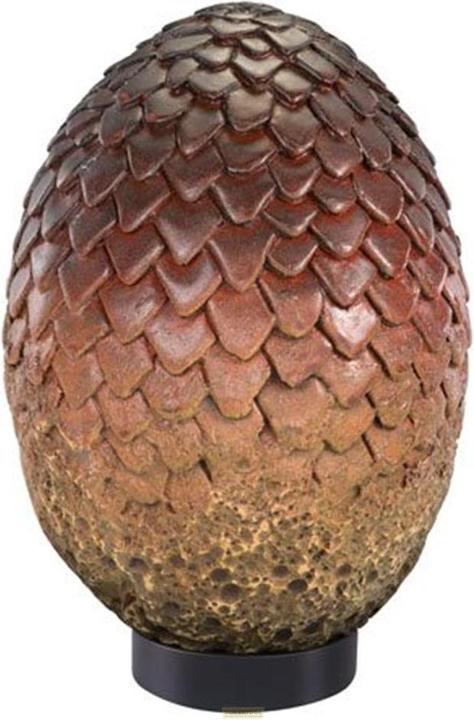 Actual product image Noble Collection Game of Thrones replica dragon egg Drogon 20 cm