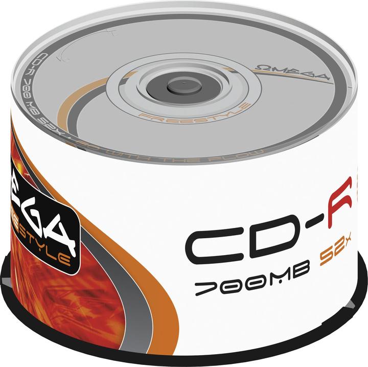 Actual product image FreeStyle CD-R (X50 PACK) 700MB 52X-