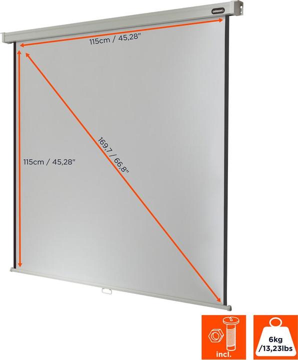 Productafbeelding Celexon Professionele handleiding - scherm - plafondmontage mogelijk, geschikt voor wandmontage (64.17", 16:9)