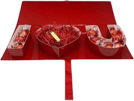 Produktbild TOP Geschenkbox I love you mit Schlüsselanhänger (Geschenkbox)