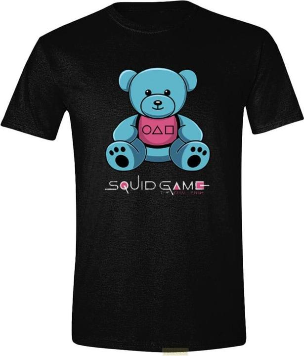 Death Note Squid Game T-Shirt Blue Bear Grösse L (L)