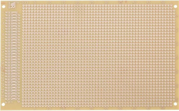 Rademacher WR Tavola di prova secondo le linee guida IHK Carta dura (L x W) 160 mm x 100 mm Griglia da 35 µm (Circuito stampato)