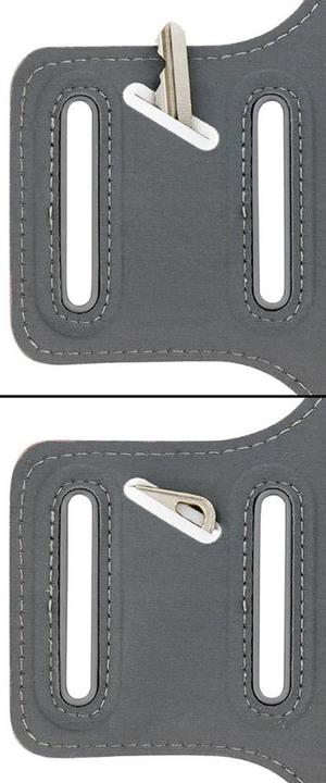 Actual product image Mobiparts Comfort Fit Sport Armband Samsung Galaxy S10 Black