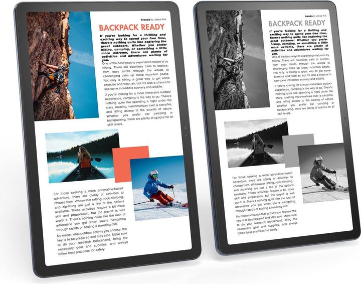 Actual product image Lenovo Tab M10 (5G, 10.61", 128 GB, Abyss Blue)