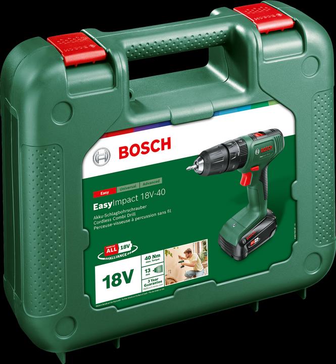 Actual product image Bosch Home & Garden EasyImpact 18V-40 (Rechargeable battery operated)