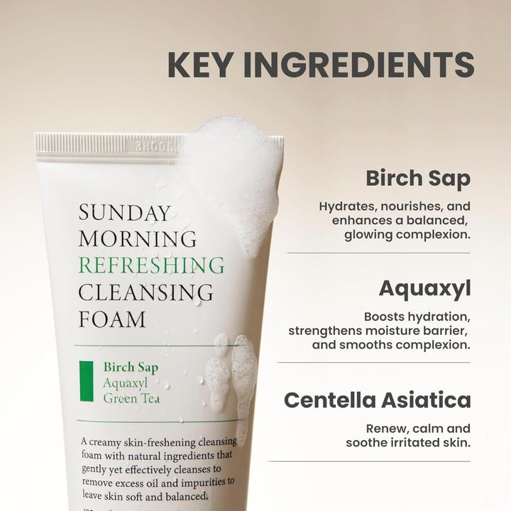 Produktbild Axis-Y 6+1+1 - Sunday Morning Refreshing Cleansing Foam (Reinigungstücher, 120 ml)