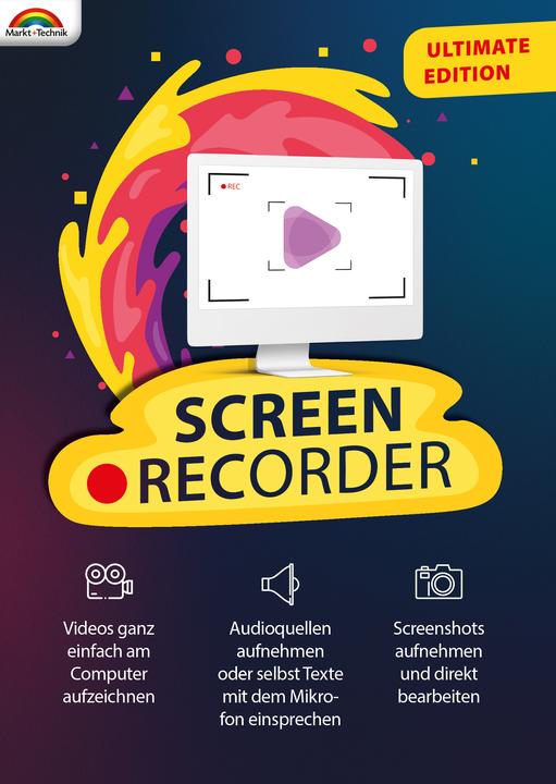 Image du produit Code de téléchargement de l'enregistreur d'écran Ultimate (1 Utilisateur, 1 Périphériques/Utilisateurs, Illimité)