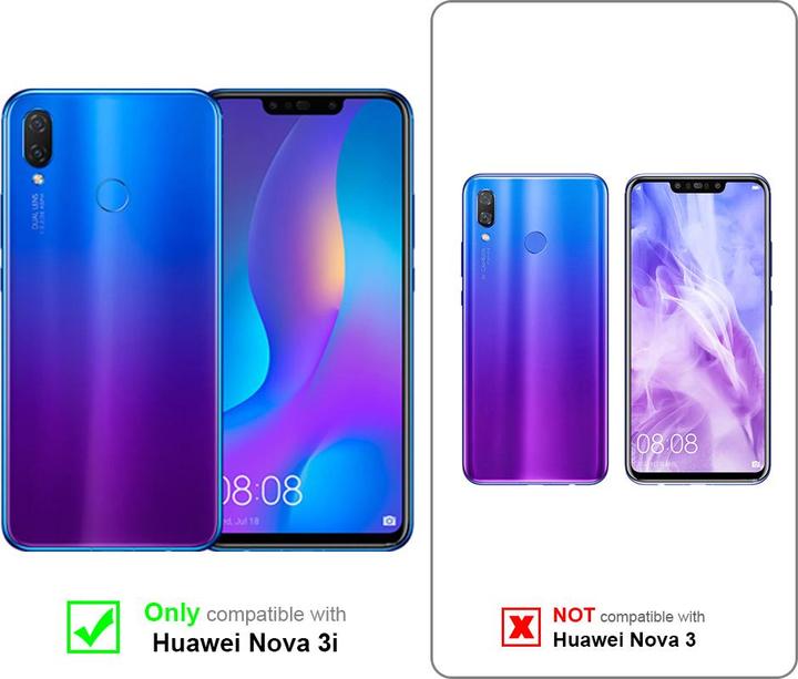 Actual product image Cadorabo Case for Huawei NOVA 3i with belt clip (Huawei Nova 3i)