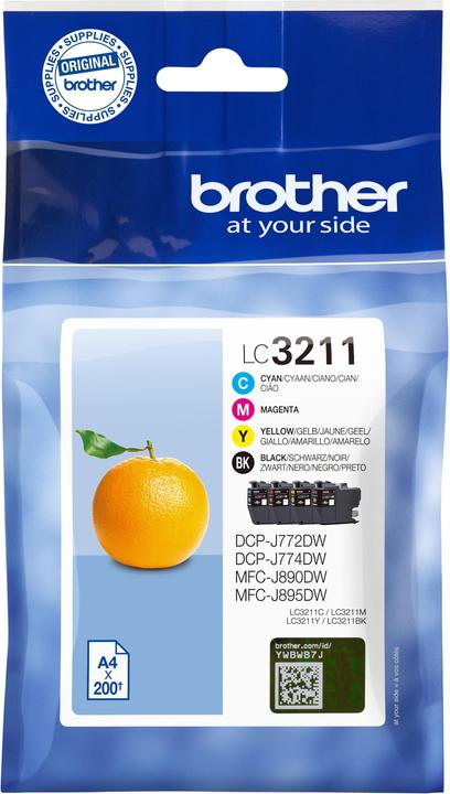 Immagine prodotto Brother LC-3211 Value Pack (M, FC, C, Y)