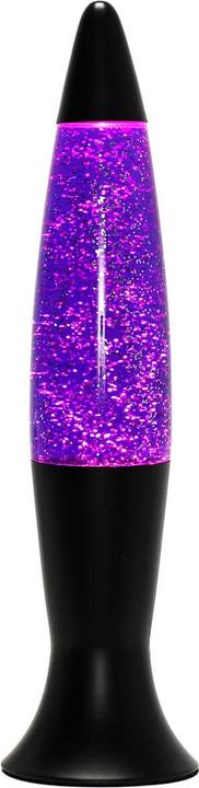 Lila Glitter, Schwarz matt