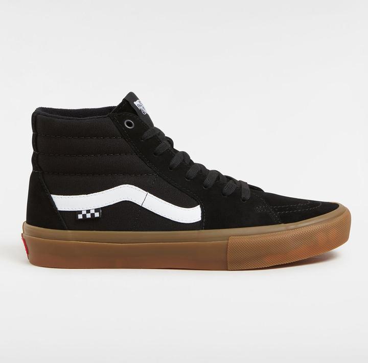 Actual product image Vans Skate SK8-Hi Black/Gum (45)