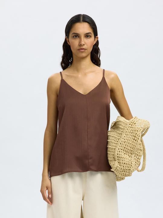 Image du produit Selected Femme Satin Spaghettiträger-Top (40)