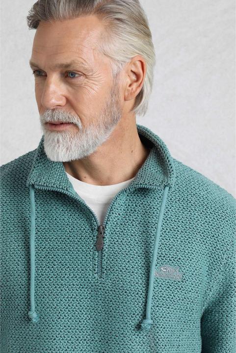 Produktbild Weird Fish Cruiser Pullover mit kurzem Reissverschluss (L)