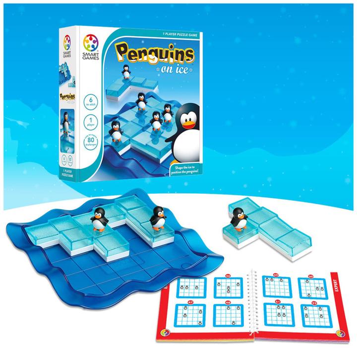 Actual product image Smart Games Penguins on Ice (German, English, French, Italian)