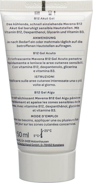 Produktbild Mavena Vitamin B12 (50 ml, Gel)