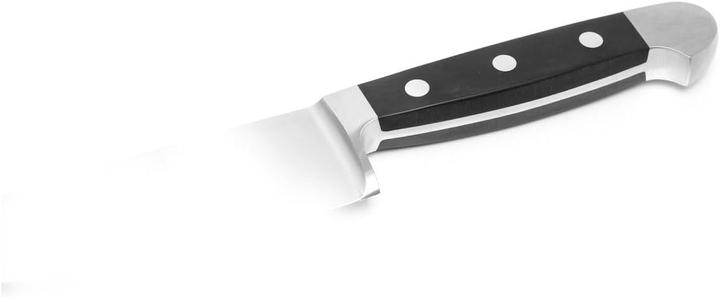 Immagine prodotto Güde Coltello da salmone, forgiato, serie Alpha, doppia bussola, manico in POM nero (26 cm)
