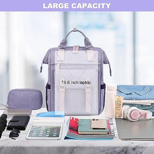 Image du produit Only-Bags.Store Sac à dos pour ordinateur portable, sac à dos scolaire pour adolescent 15,6 pouces avec pochette