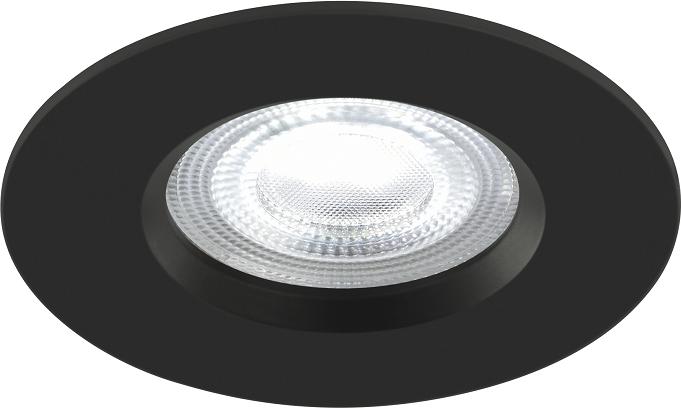 Actual product image Nordlux Don Smartlight LED recessed luminaire black IP65 2210500003 (320 lm)