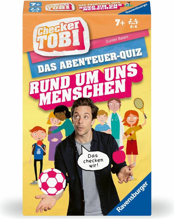 Actual product image Ravensburger 22492 - Checker Tobi Around the world - The adventure quiz for children aged 7 and over, quiz (German)
