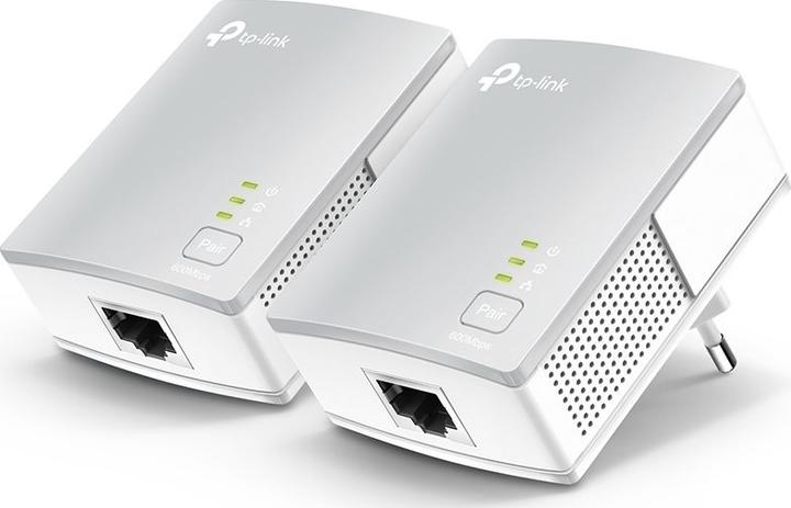 Actual product image TP-Link TL-PA4010KIT Ethernet LAN White 2 pc(s) (600 Mbit/s)
