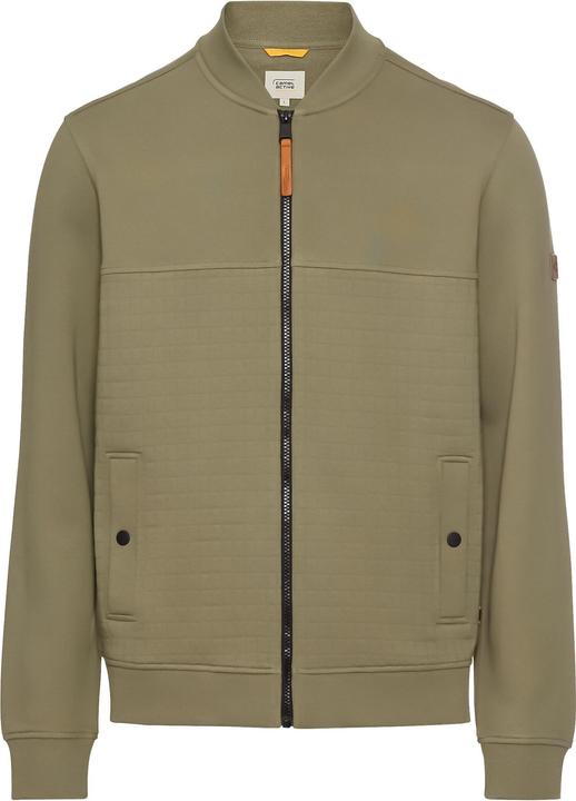 Camel Active Sweatjacke mit Stehkragen