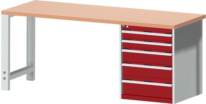 Bott Workbench cubio W-2077-11-2.34 (200 cm, 75 cm)