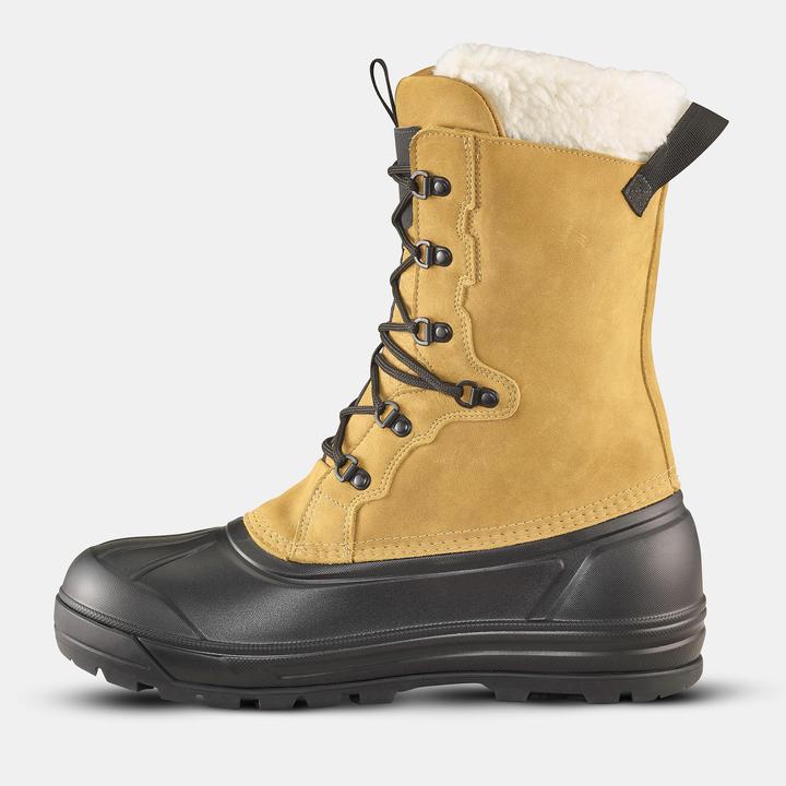 Immagine prodotto Quechua Stivali da neve da uomo in pelle con lacci caldi e impermeabili - SH900 (43)