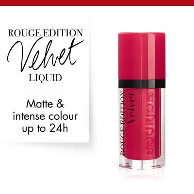 Actual product image Bourjois Rouge Edition Velvet (13 Fun Chsia)