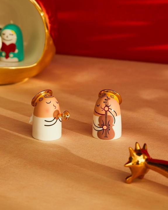 Produktbild Alessi Krippenfigur Angels Band (Ø 3 x 5 cm)
