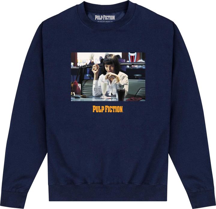 Actual product image Pulp Fiction Unisex Adult Mia Wallace Sweatshirt (S)