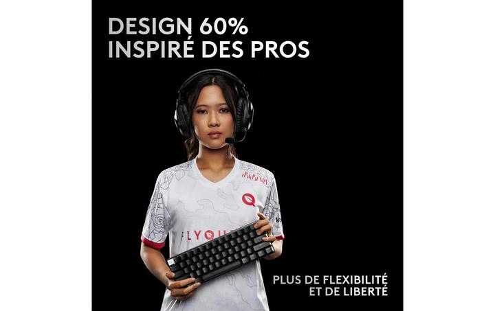 Produktbild Logitech G Pro X 60 (CH, Kabellos, Kabelgebunden)