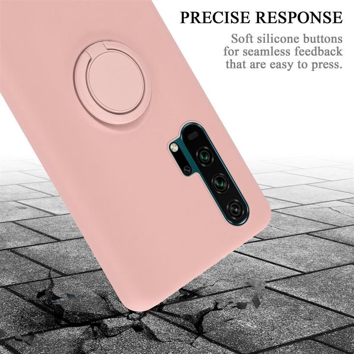 Productafbeelding Cadorabo TPU Vloeibare Ring Silicone Hoesje (Honor 20 Pro)