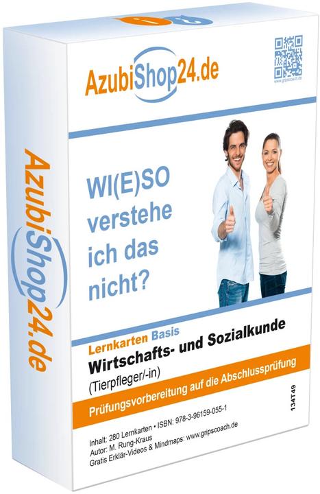 Produktbild Kombi-Paket Lernkarten Prüfung Tierpfleger /in (Deutsch, Michaela Rung-Kraus, Claudia Huppert-Schirmer, 2024)
