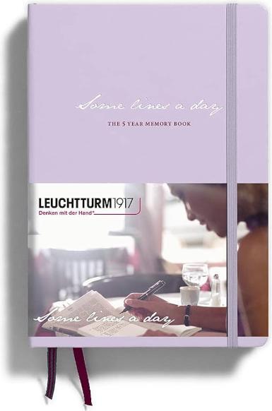 Actual product image Leuchtturm1917 Five-year book (A5, Lined, Hardcover)