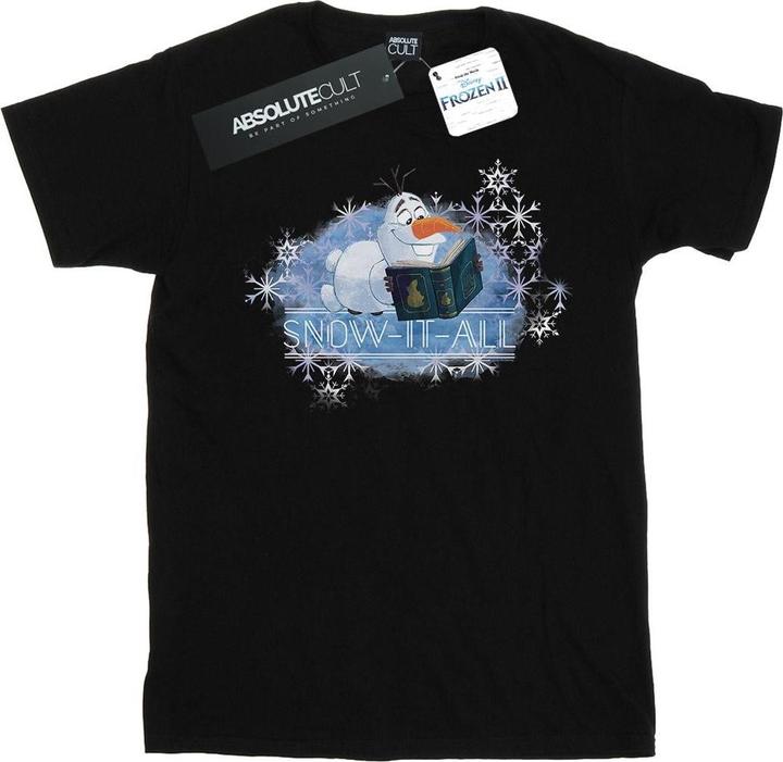 Immagine prodotto Disney Frozen 2 Olaf Snow It All Maglietta Ampia Donna (L)