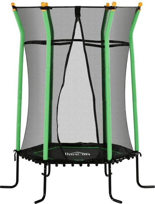 Immagine prodotto Swisshandel24 Kinder Trampolin Ø163,5 cm, Indoor Trampolin, Kindertrampolin bis 50 kg Grün (163.50 cm)