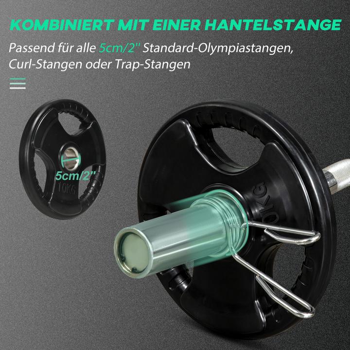 Actual product image SportNow Weight plate with 5 cm hole (2 x 10 kg)
