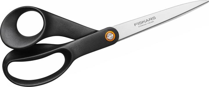 Actual product image Fiskars 1019197 Universal scissors, 21cm, black (21 cm)