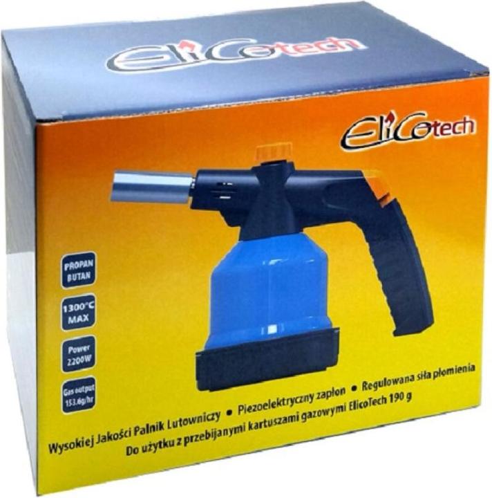 Actual product image Elico Soldering torch PIEZO 190G
