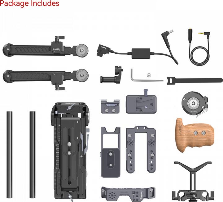 Image du produit SmallRig 4125 Kit de montage à l'épaule pour Sony FX6 (Cage Accessoires)